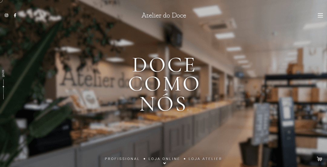 Atelier do Doce Homepage